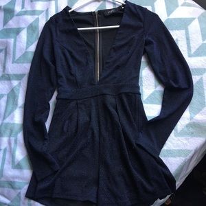 Deep-V romper!! Worn ONCE